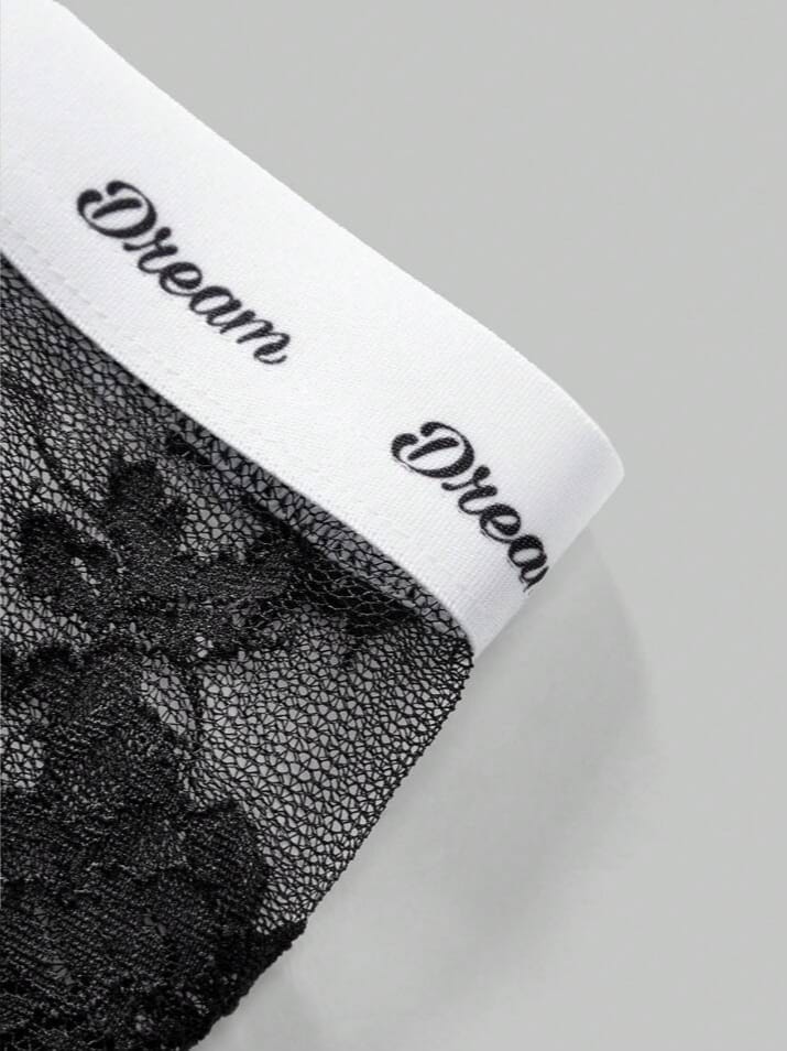Midnight Floral Mesh brief
